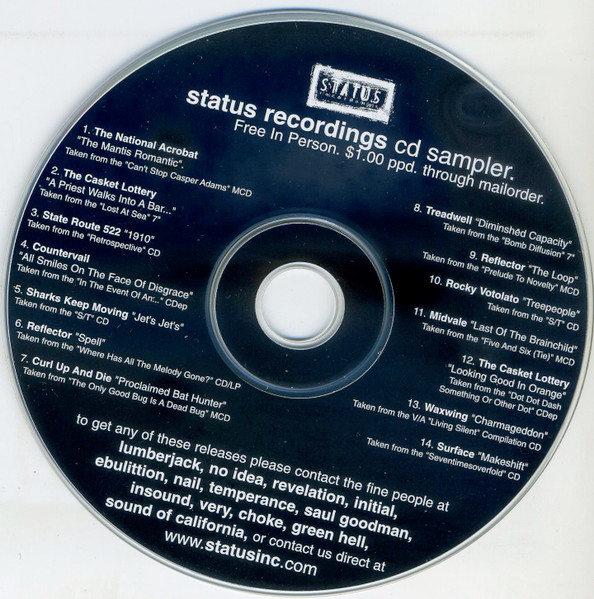 Status Recordings Cd Sampler