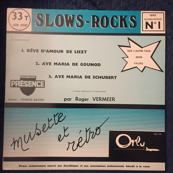 Slows Rocks  N°1 - Valses N°10