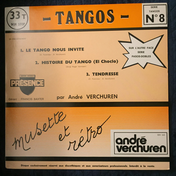 Tangos N°8 - Pasos-Dobles N°8