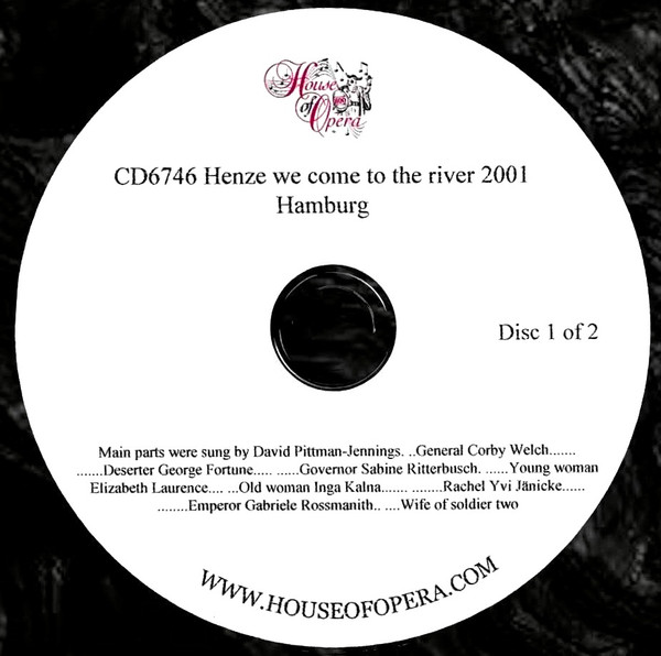 We Come To The River (2001 Hamburg)