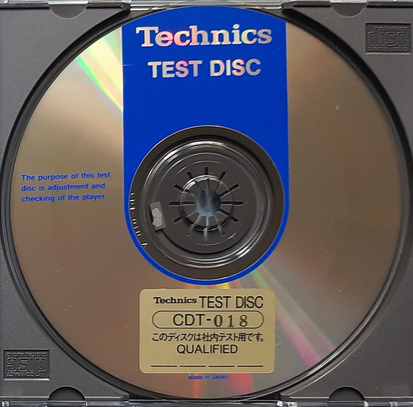 Technics Test Disc CDT-018