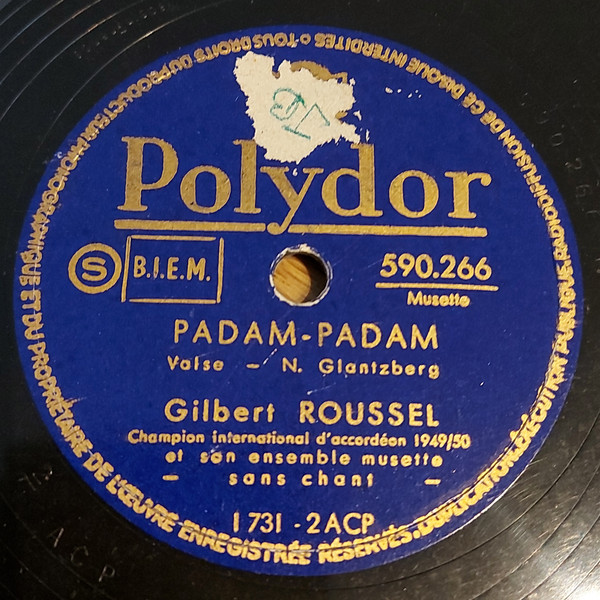 Padam-Padam / Chérie Sois Fidèle