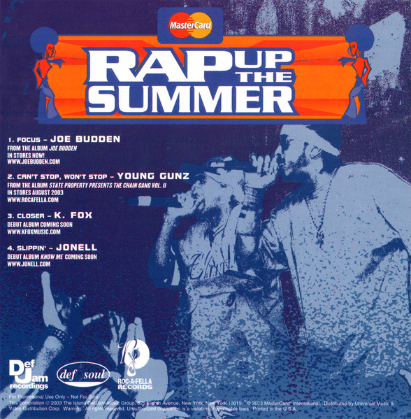 MasterCard Invites You To Rap Up The Summer Rock Into Fall