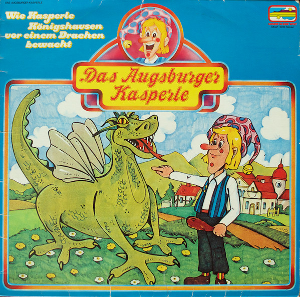 Wie Kasperle Königshausen Vor Einem Drachen Bewacht