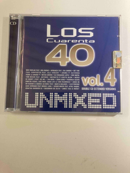 Los Cuarenta 40 Vol.4 Unmixed
