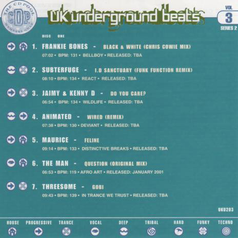 UK Underground Beats (Series 2 Volume 3)