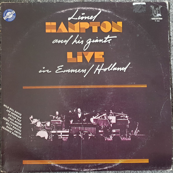 Lionel Hampton And His Giants Live In Emmen/Holland