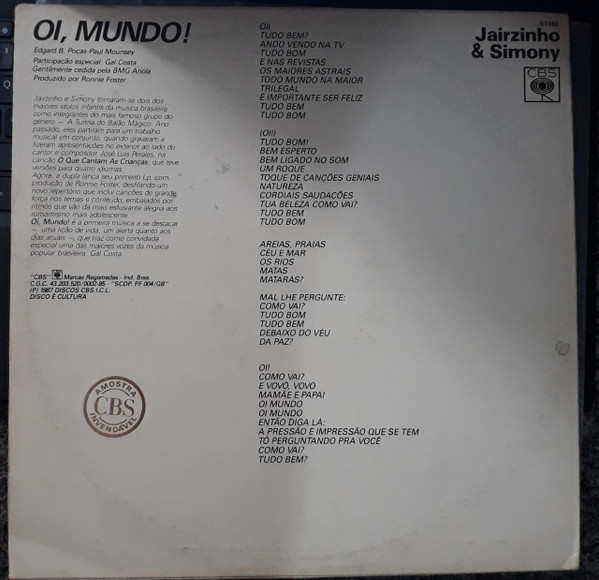 Oi, Mundo!