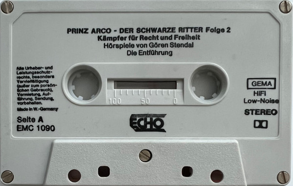 Prinz Arco - Der Schwarze Ritter Folge 2 (Kämpfer Für Recht Und Freiheit)