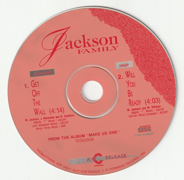 Get Off The Wall / Will You Be Ready