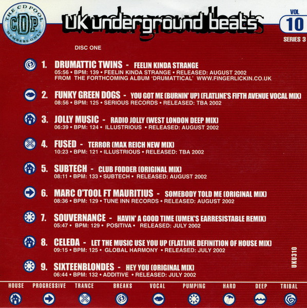 UK Underground Beats (Series 3 Volume 10)