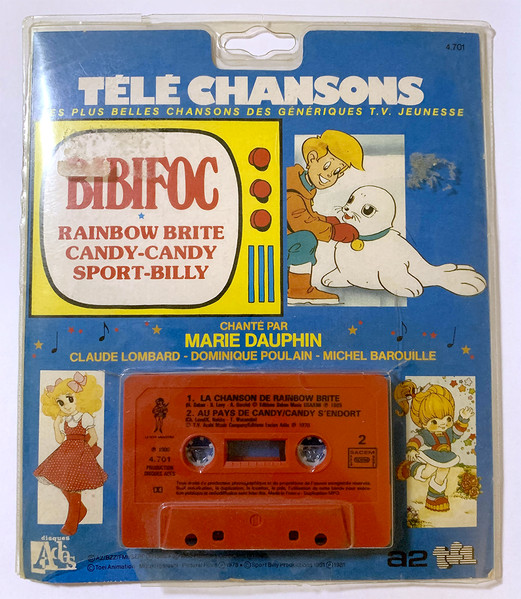 Bibifoc / Rainbow Brite / Candy-Candy / Sport-Billy