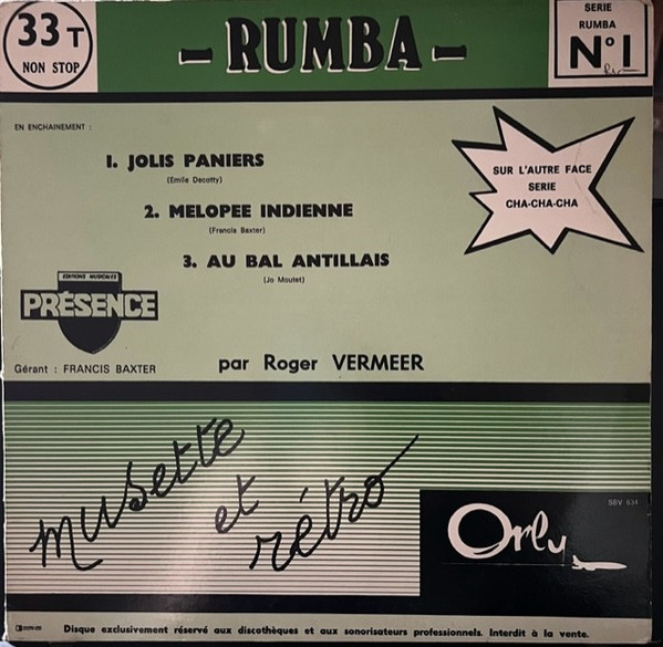 Musette Et Rétro - N°1 Rhumba - N°2 Cha-Cha-Cha