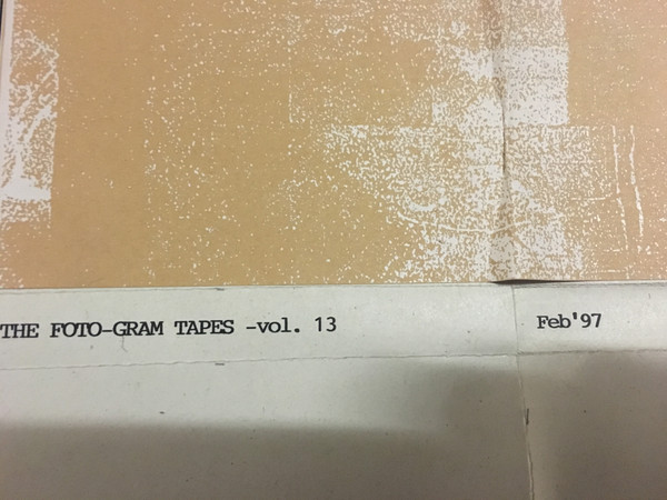 The Foto-Gram Tapes Vol. 13