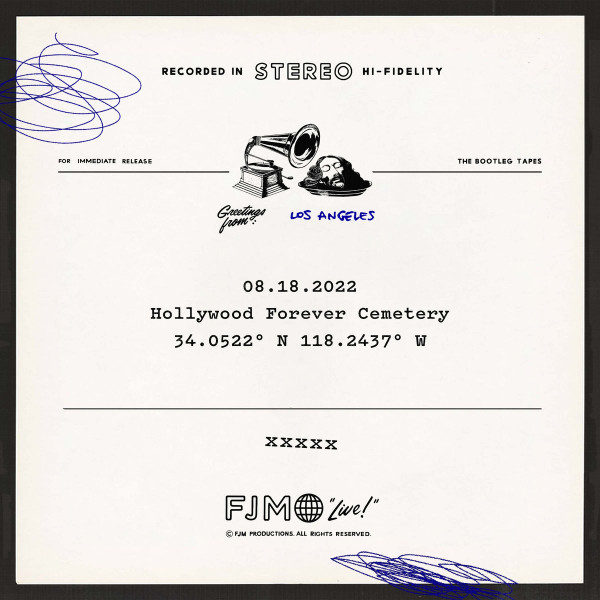 Live At Hollywood Forever Cemetery - Los Angeles, Ca 8/18/2022