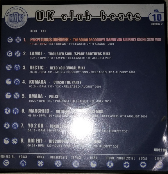 UK Club Beats (Series 2 Volume 10)