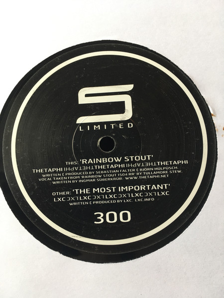 Rainbow Stout / The Most Important