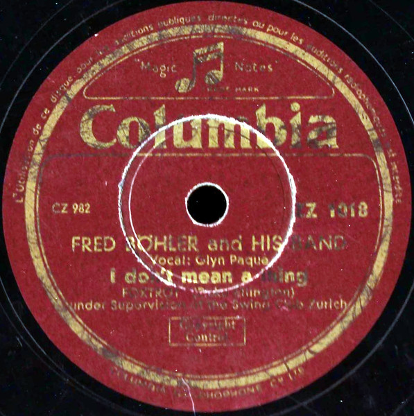 I Don't Mean A Thing / Jitterbug's Lullaby