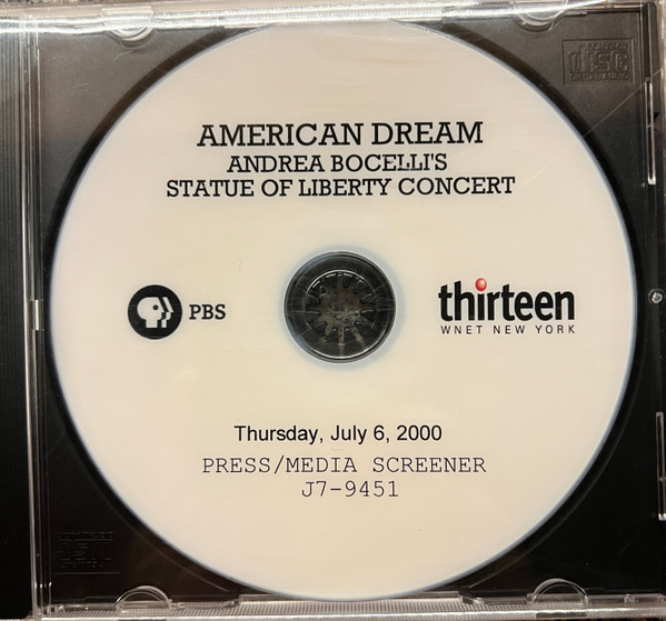 American Dream: Andrea Bocelli's Statue of Liberty Concert
