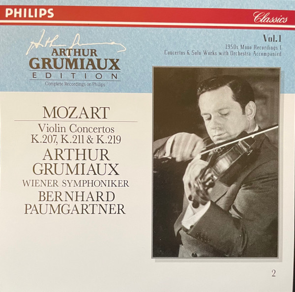 Violin Concertos K.207, K.211 & K.219