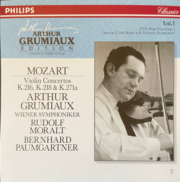 Violin Concertos K.216, K.218 & K.271a