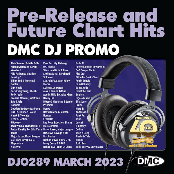 DMC DJ Promo 289 - March 2023