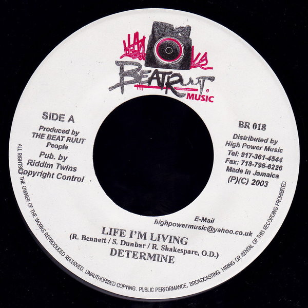 Life I'm Living / Kumina Rock