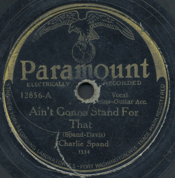 Ain't Gonna Stand For That / Moanin The Blues