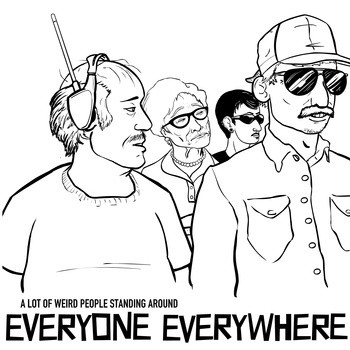A Lot Of Weird People Standing Around