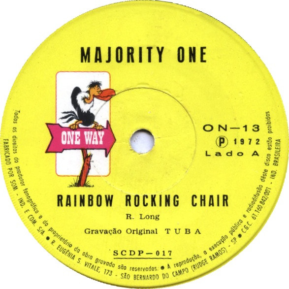Rainbow Rocking Chair