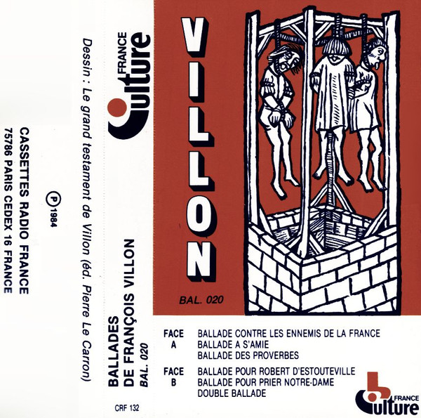 Ballades De François Villon (Vol. 2)
