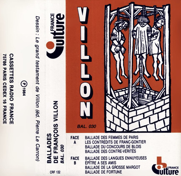 Ballades De François Villon (Vol. 3)