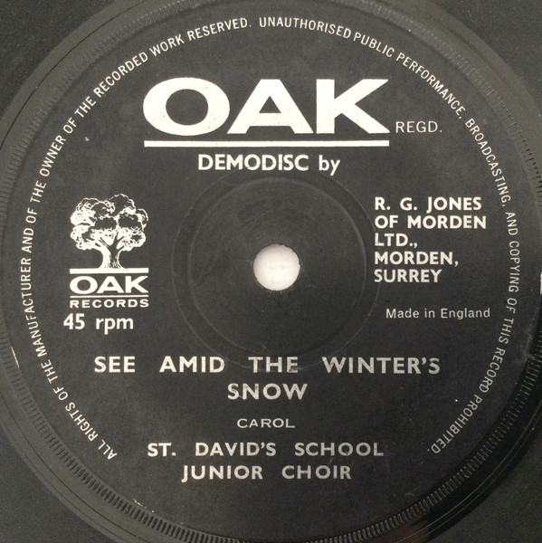 See Amid The Winter’s Snow