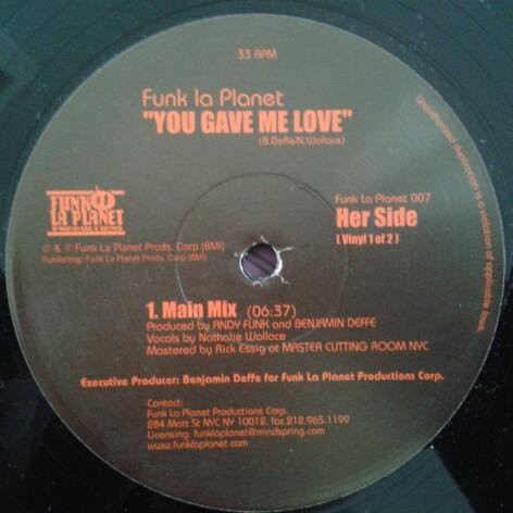 You Gave Me Love