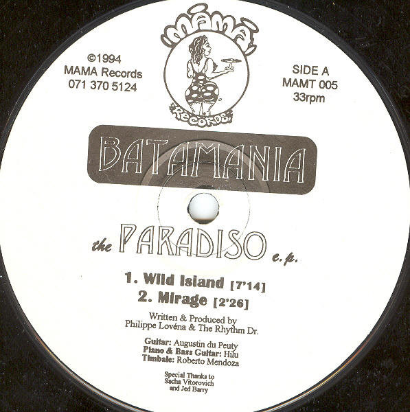 The Paradiso E.P.