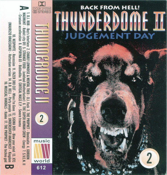 Thunderdome II - Back From Hell! - Judgement Day (Vol.2)