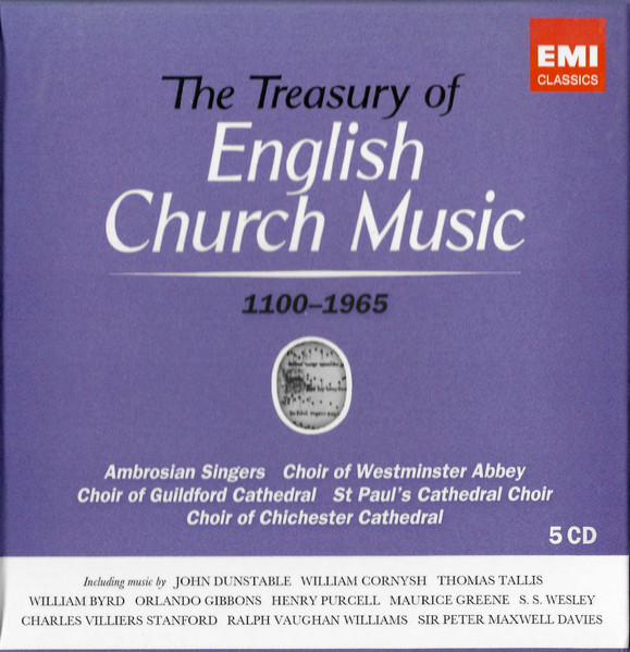 The Treasury Of English Church Music: 1100-1965