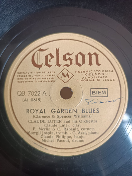 Royal Garden Blues / Where Did You Stay Last Night 