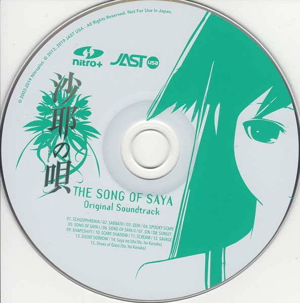 Song Of Saya Original Soundtrack