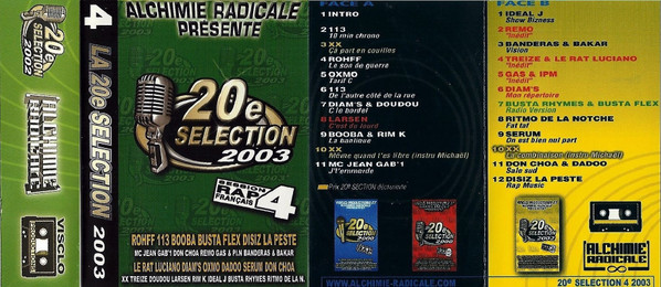 La 20e Sélection 2003 Session Rap Français 4