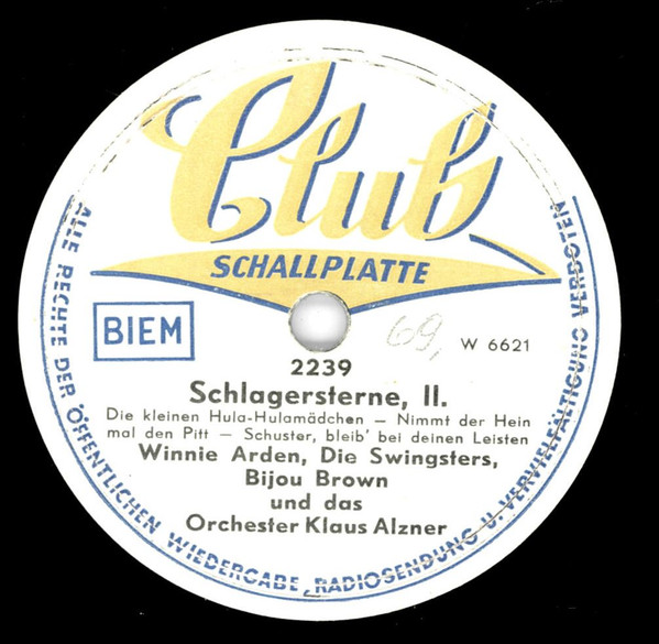 Schlagersterne, II.