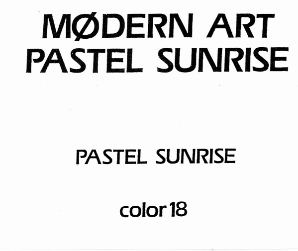 Pastel Sunrise