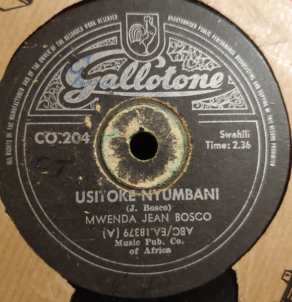 Usitoke Nyumbani / Kukumbuka Bayeke