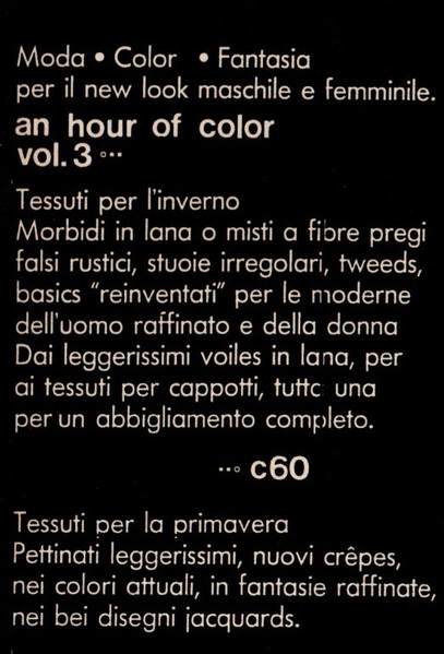 An Hour Of Color Vol. 3