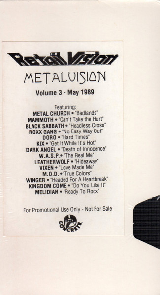 Metal Vision - Volume 3