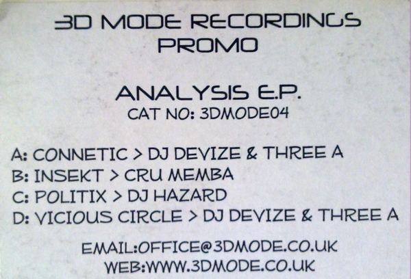 The Analysis EP