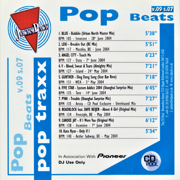Jocks Pack Pop Beats Pop Traxx V.09 S.07
