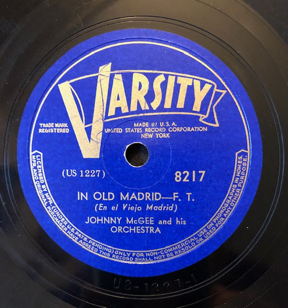 In Old Madrid / There's A Quaker Down In Quaker Town