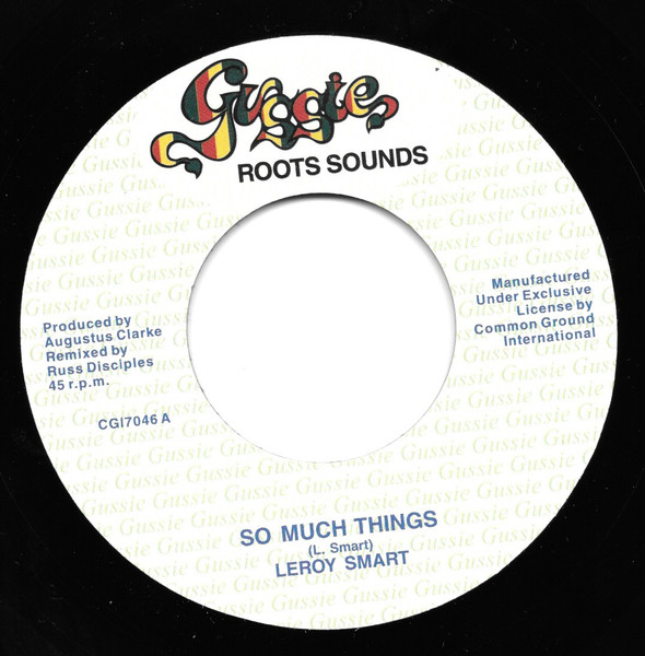 So Much Things / So Much Things Dub Mix