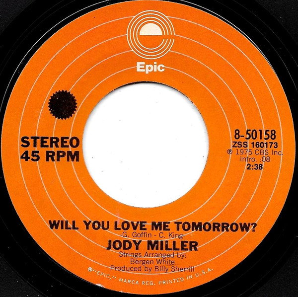Will You Love Me Tomorrow